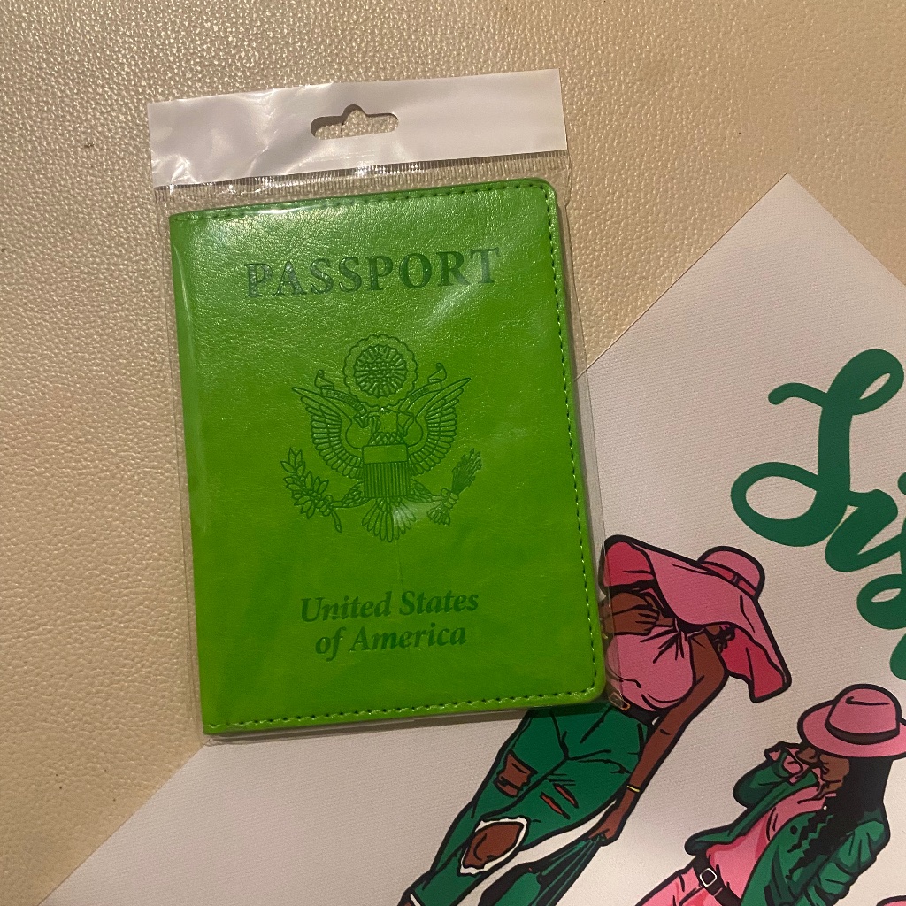 Green Passport Cover